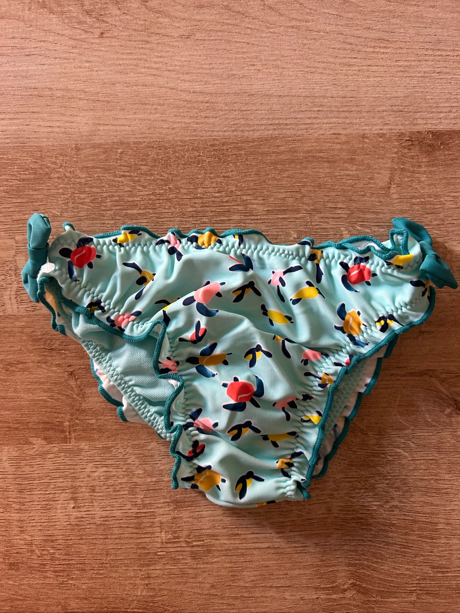 Culotte bañador turquesa 12 meses